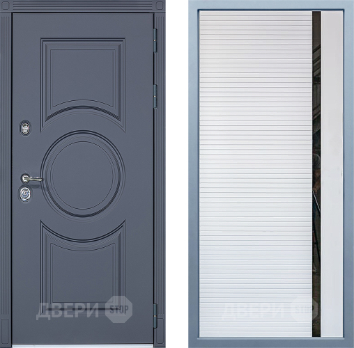 Дверь Дива МХ-30 STR МХ-45 Белый матовый в Зарайске