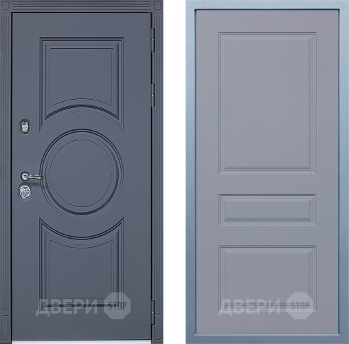 Входная металлическая Дверь Дива МХ-30 STR Д-13 Силк Маус в Зарайске