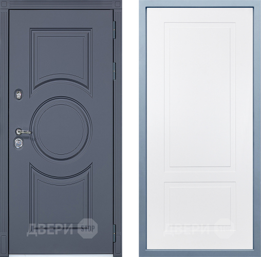 Дверь Дива МХ-30 STR Н-7 Белый в Зарайске