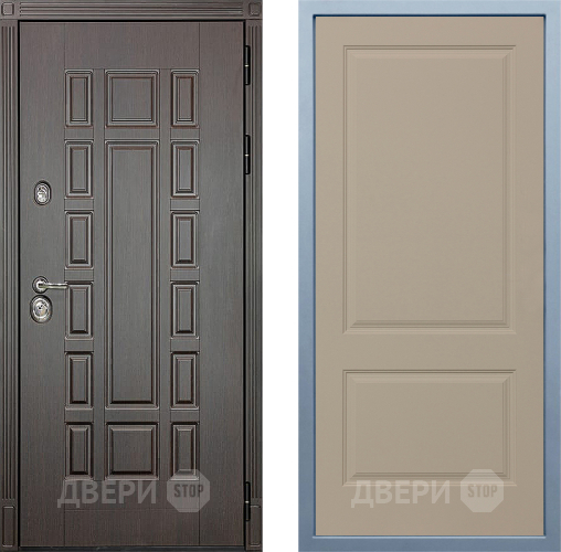 Входная металлическая Дверь Дива МХ-53 STR Д-7 Шампань в Зарайске