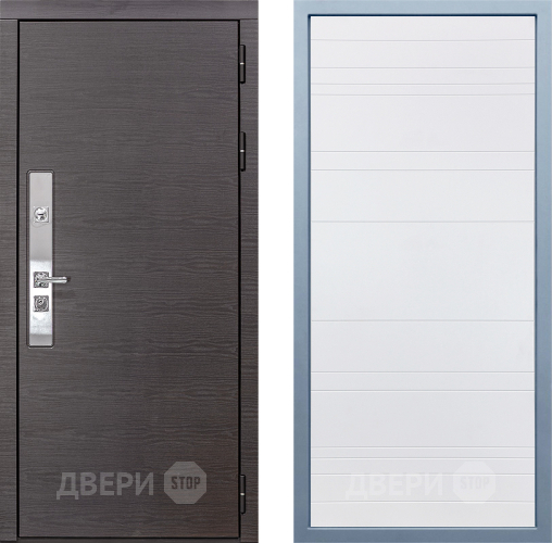 Входная металлическая Дверь Дива МХ-39 STR Д-5 Белый в Зарайске