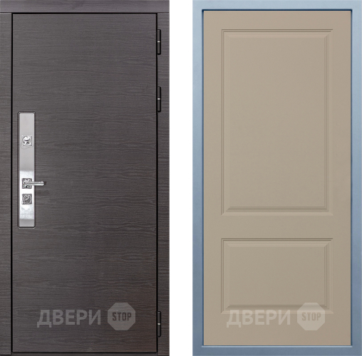 Входная металлическая Дверь Дива МХ-39 STR Д-7 Шампань в Зарайске