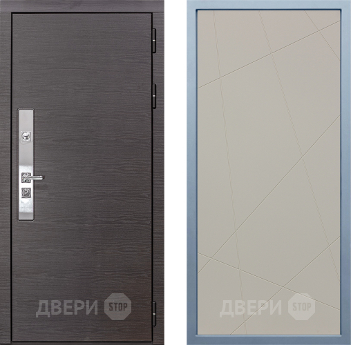 Входная металлическая Дверь Дива МХ-39 STR Д-11 Шампань в Зарайске