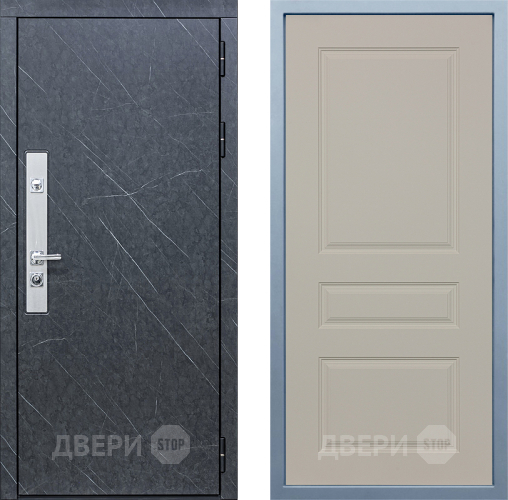 Входная металлическая Дверь Дива МХ-26 STR Д-13 Шампань в Зарайске