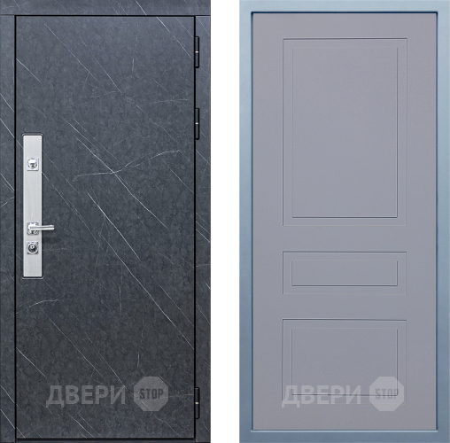 Входная металлическая Дверь Дива МХ-26 STR Н-13 Силк Маус в Зарайске