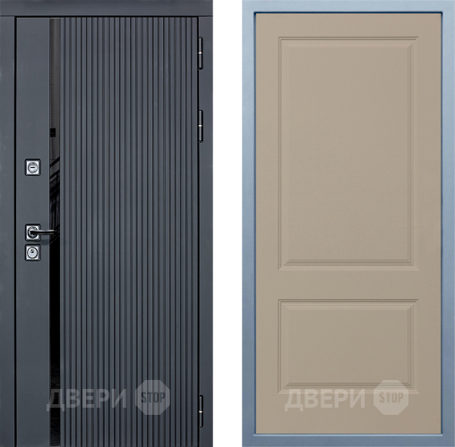 Входная металлическая Дверь Дива МХ-46 STR Д-7 Шампань в Зарайске