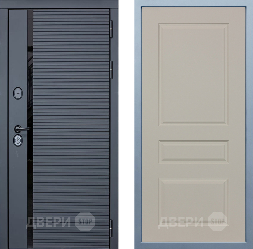 Входная металлическая Дверь Дива МХ-45 STR Д-13 Шампань в Зарайске