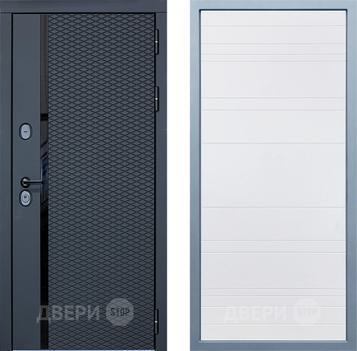 Входная металлическая Дверь Дива МХ-47 STR Д-5 Белый в Зарайске