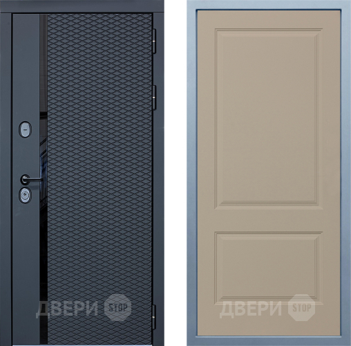 Входная металлическая Дверь Дива МХ-47 STR Д-7 Шампань в Зарайске