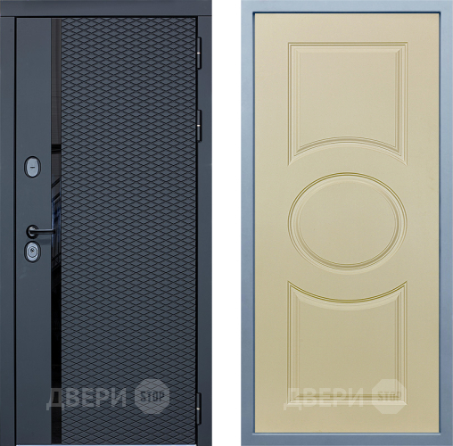 Входная металлическая Дверь Дива МХ-47 STR Д-8 Шампань в Зарайске