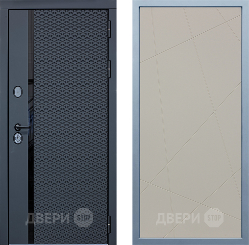 Входная металлическая Дверь Дива МХ-47 STR Д-11 Шампань в Зарайске