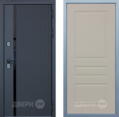 Входная металлическая Дверь Дива МХ-47 STR Д-13 Шампань в Зарайске