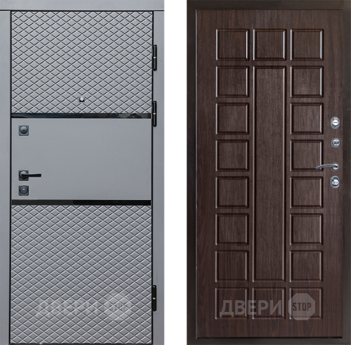 Входная металлическая Дверь Престиж Ромб Престиж Венге в Зарайске