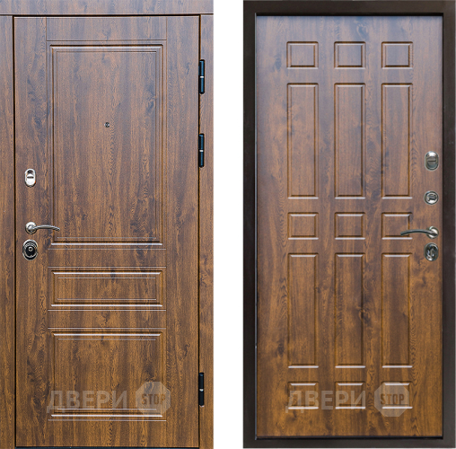 Входная металлическая Дверь Престиж Классика Дуб Спарта Дуб в Зарайске