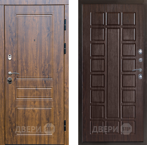 Входная металлическая Дверь Престиж Классика Дуб Престиж Венге в Зарайске