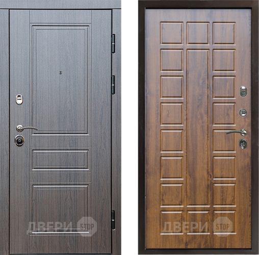 Входная металлическая Дверь Престиж Классика Венге Престиж Дуб в Зарайске