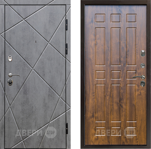 Входная металлическая Дверь Престиж Лучи Спарта Дуб в Зарайске