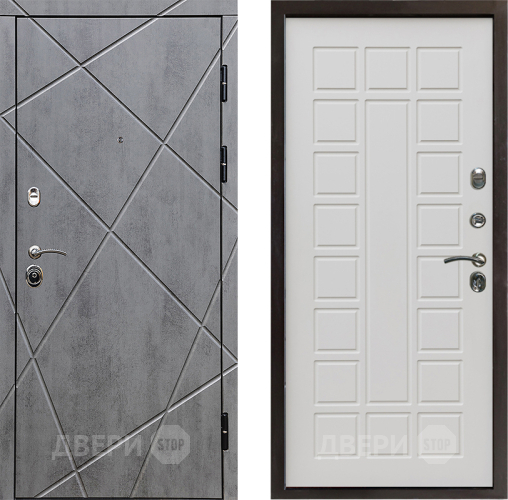 Входная металлическая Дверь Престиж Лучи Престиж Бежевый мат в Зарайске