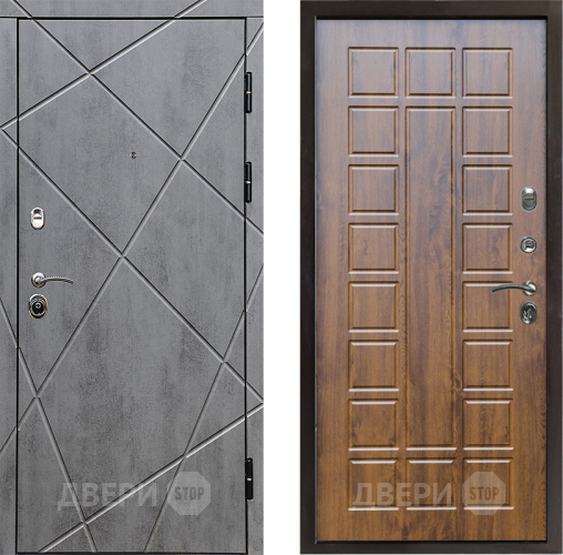 Входная металлическая Дверь Престиж Лучи Престиж Дуб в Зарайске