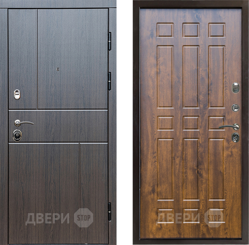 Входная металлическая Дверь Престиж Горизонт Венге Спарта Дуб в Зарайске