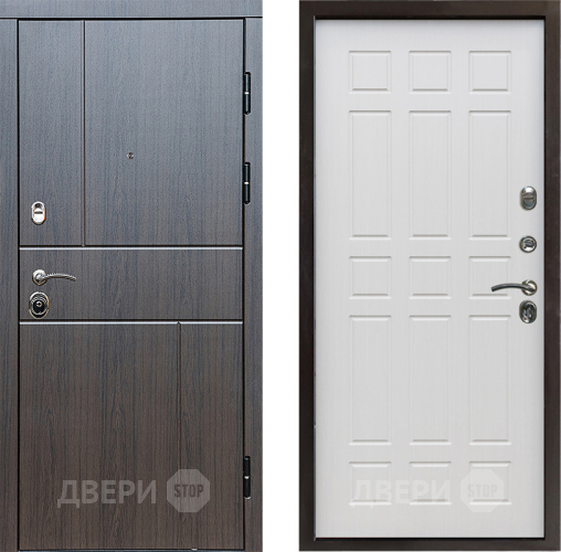 Входная металлическая Дверь Престиж Горизонт Венге Спарта Лиственница белая в Зарайске