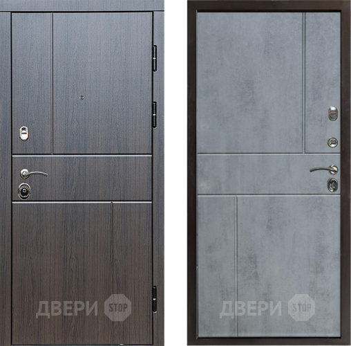 Входная металлическая Дверь Престиж Горизонт Венге Горизонт Бетон темный в Зарайске