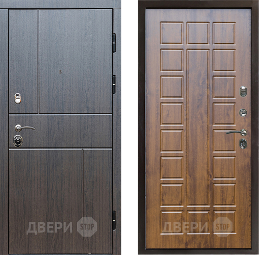 Входная металлическая Дверь Престиж Горизонт Венге Престиж Дуб в Зарайске