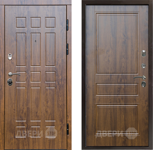 Входная металлическая Дверь Престиж Стандарт Классика Дуб в Зарайске