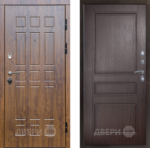 Входная металлическая Дверь Престиж Стандарт Классика Венге в Зарайске