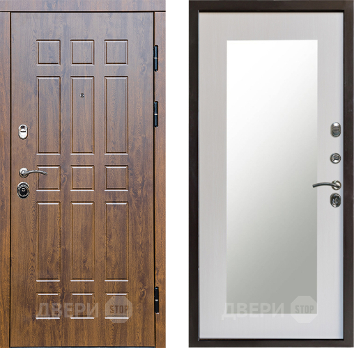 Дверь Престиж Стандарт Зеркло Пастораль Лиственница белая в Зарайске