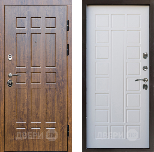 Входная металлическая Дверь Престиж Стандарт Престиж Белое дерево в Зарайске