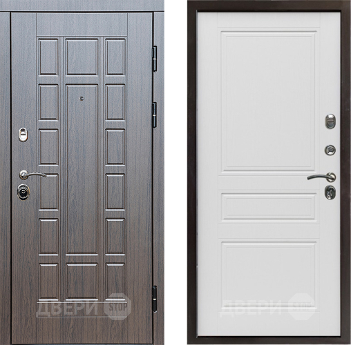 Входная металлическая Дверь Престиж Престиж Классика Лиственница белая в Зарайске