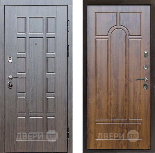 Входная металлическая Дверь Престиж Престиж Арка Дуб в Зарайске