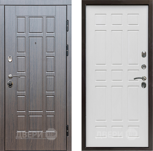 Входная металлическая Дверь Престиж Престиж Спарта Белое дерево в Зарайске