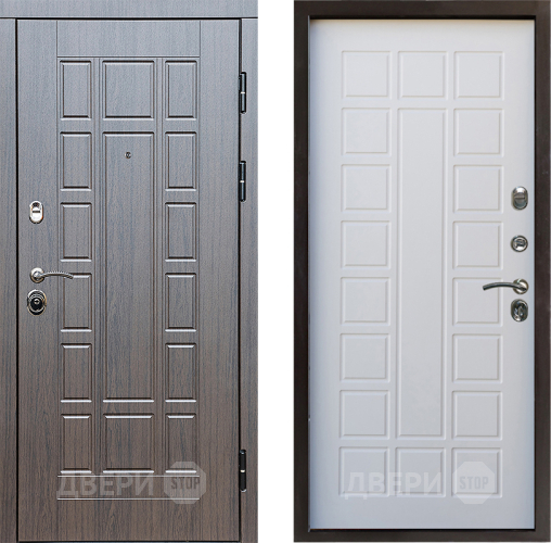 Входная металлическая Дверь Престиж Престиж Престиж Белое дерево в Зарайске