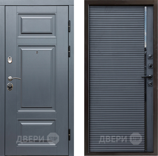 Входная металлическая Дверь Престиж Премиум Porte Черный кварц в Зарайске