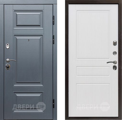 Входная металлическая Дверь Престиж Премиум Классика Белое дерево в Зарайске