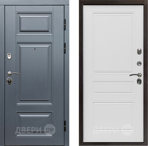 Входная металлическая Дверь Престиж Премиум Классика Лиственница белая в Зарайске