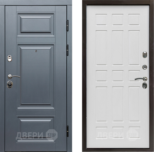 Входная металлическая Дверь Престиж Премиум Спарта Белое дерево в Зарайске