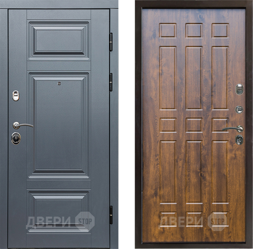 Входная металлическая Дверь Престиж Премиум Спарта Дуб в Зарайске