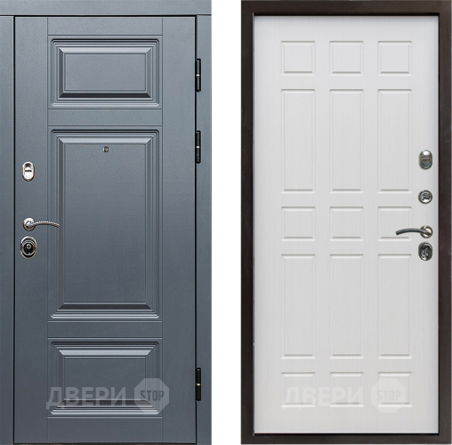 Входная металлическая Дверь Престиж Премиум Спарта Лиственница белая в Зарайске