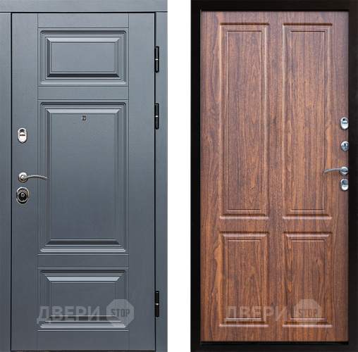 Входная металлическая Дверь Престиж Премиум Премиум Орех светлый в Зарайске