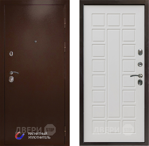 Входная металлическая Дверь Престиж Медь Престиж Бежевый мат в Зарайске