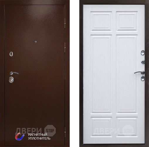 Дверь Престиж Медь Премиум Лиственница белая в Зарайске