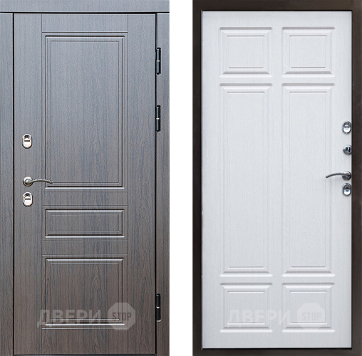 Входная металлическая Дверь Престиж TERMO с терморазрывом Классика Премиум Лиственница белая в Зарайске