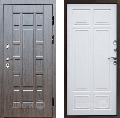 Входная металлическая Дверь Престиж TERMO с терморазрывом Престиж Премиум Лиственница белая в Зарайске