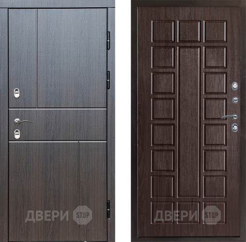 Входная металлическая Дверь Престиж TERMO с терморазрывом Горизонт Венге Престиж Венге в Зарайске