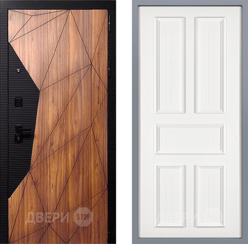 Дверь Заводские двери Морра Уругвай Белый софт в Зарайске