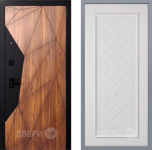 Дверь Заводские двери Морра Упра Белый софт в Зарайске