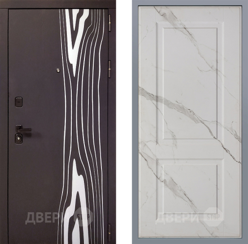 Дверь Заводские двери Леванте Доррен Мрамор белый в Зарайске